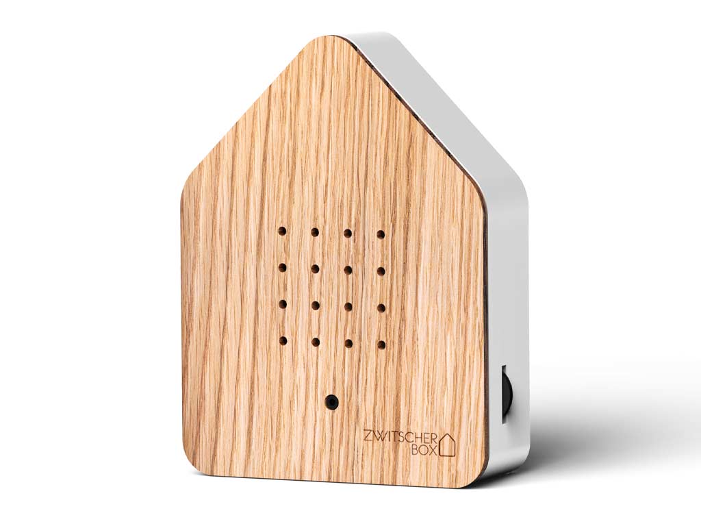 Zwitscherbox Oak Relaxound Rustic Wood Speaker | Museek HK