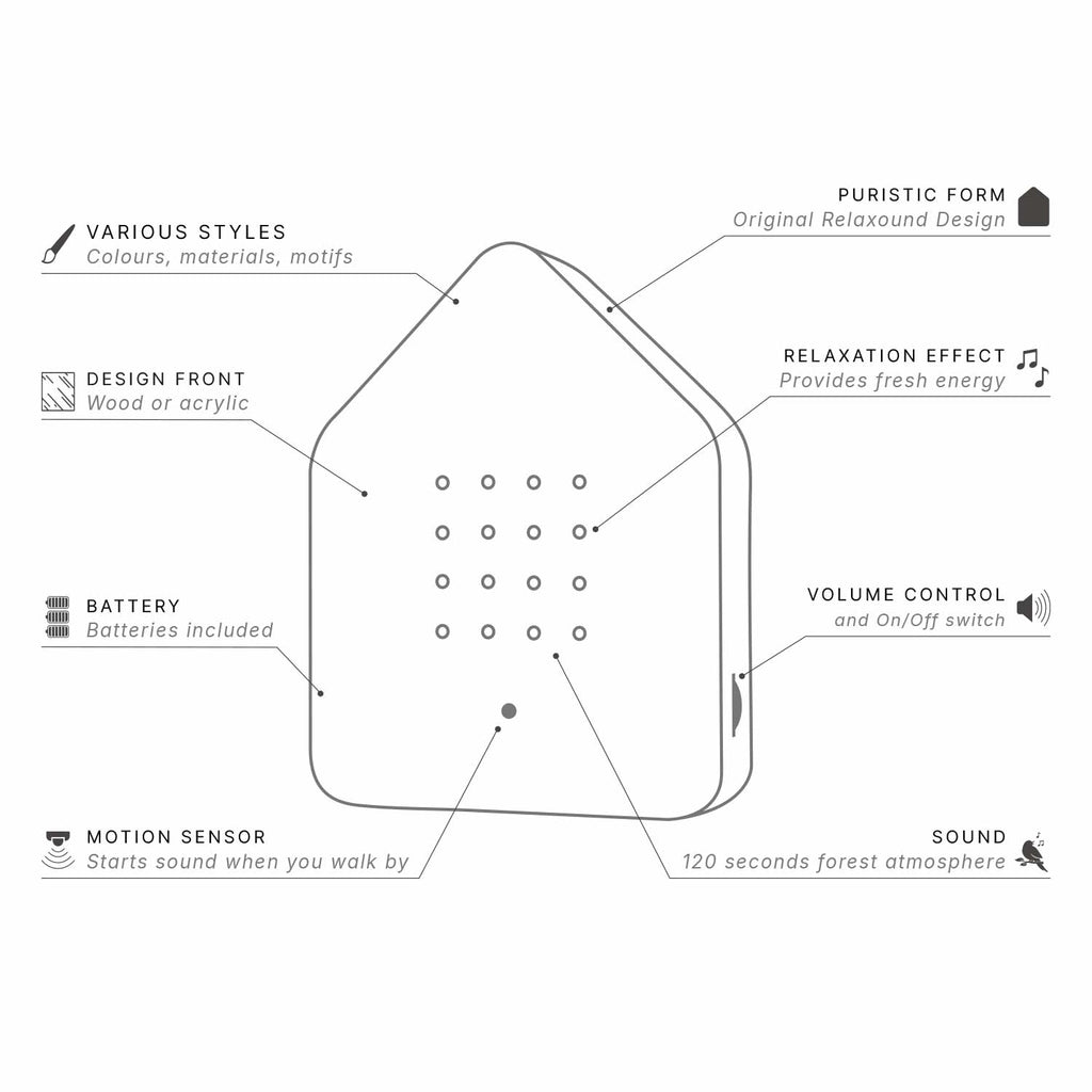 Zwitscherbox Oak | Relaxound